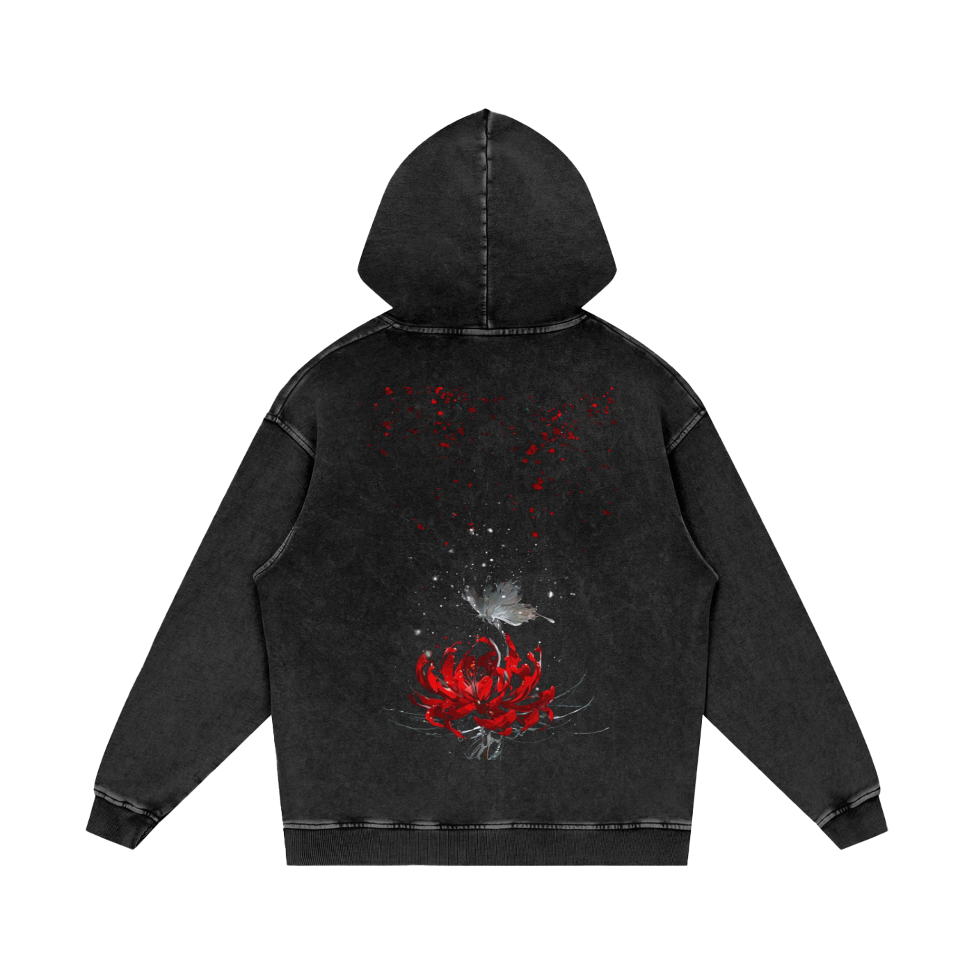 Dark Ghoul-Inspired Anime Oversized Streetwear Hoodie