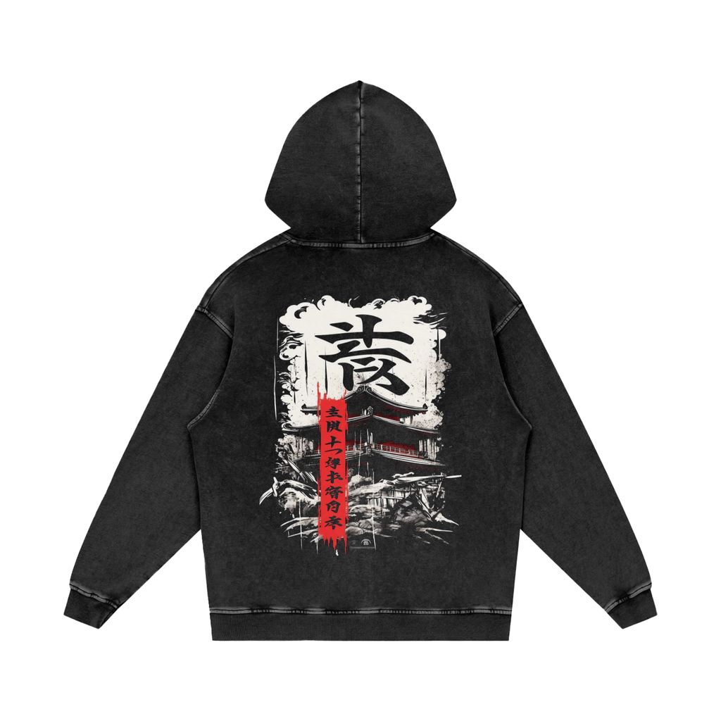 Temple Shadow Hoodie Oversized Fit