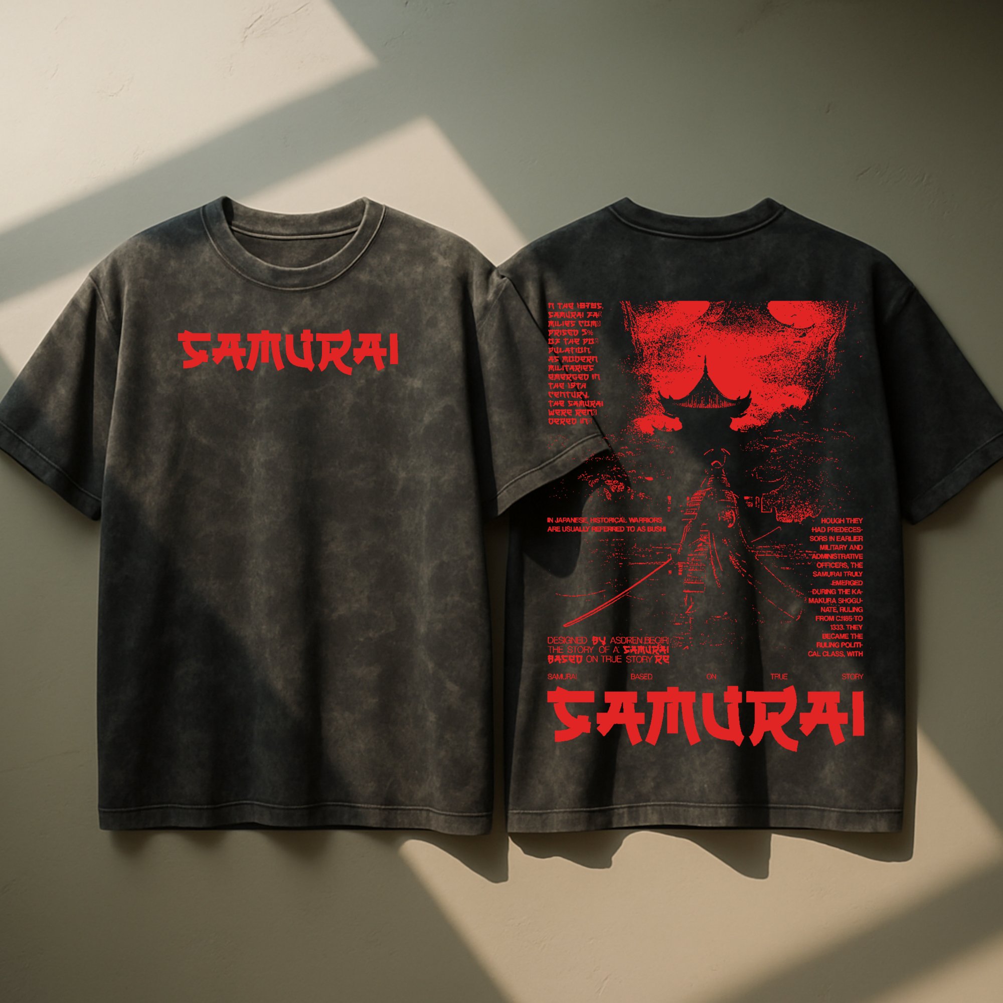 Red Samurai Shirt