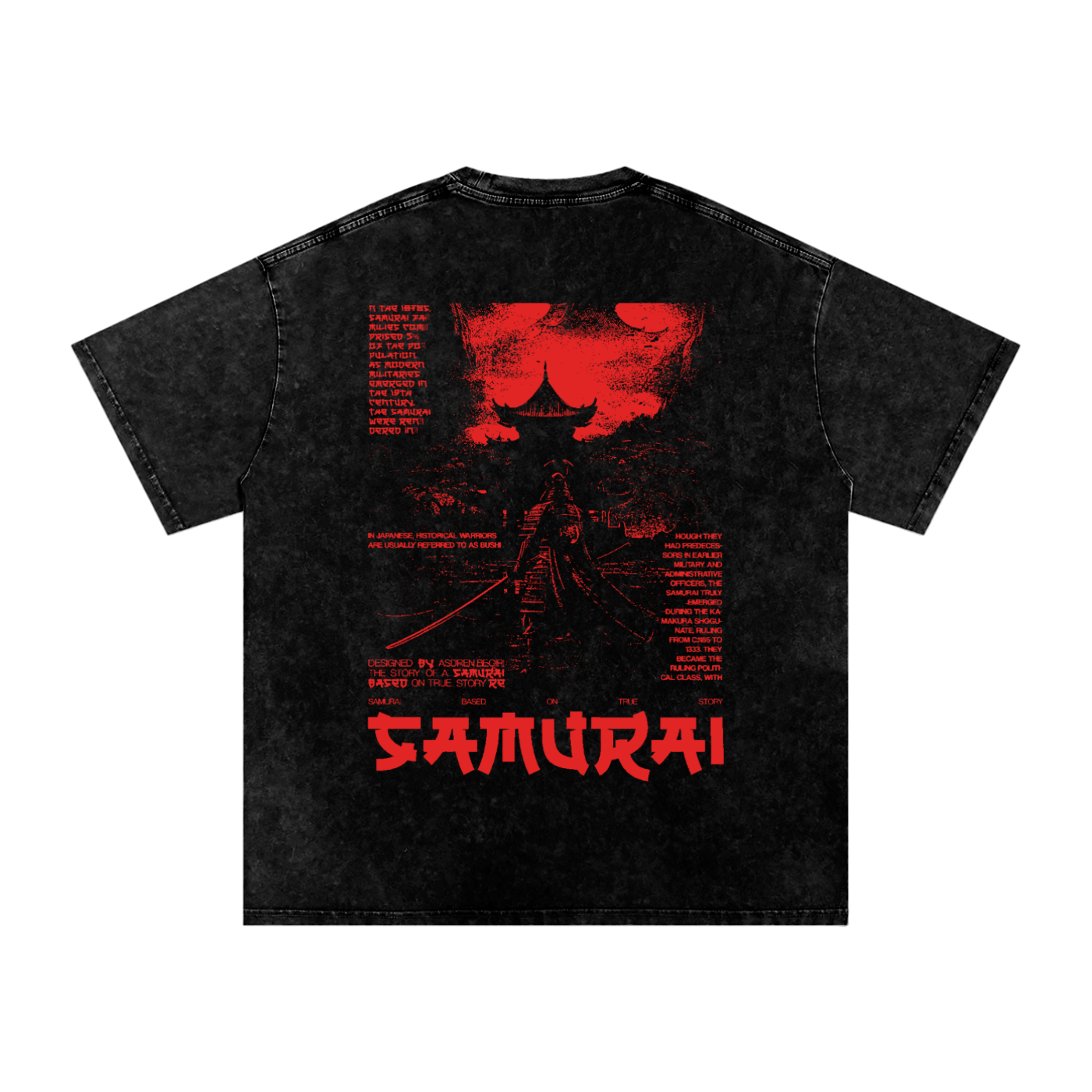Red Samurai Shirt