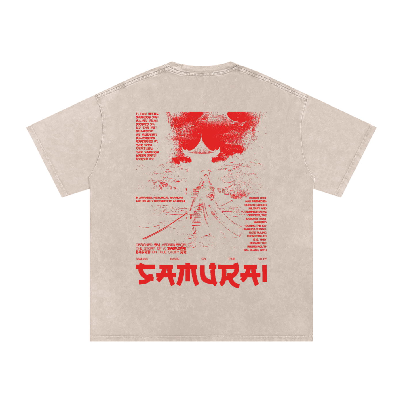Red Samurai Shirt