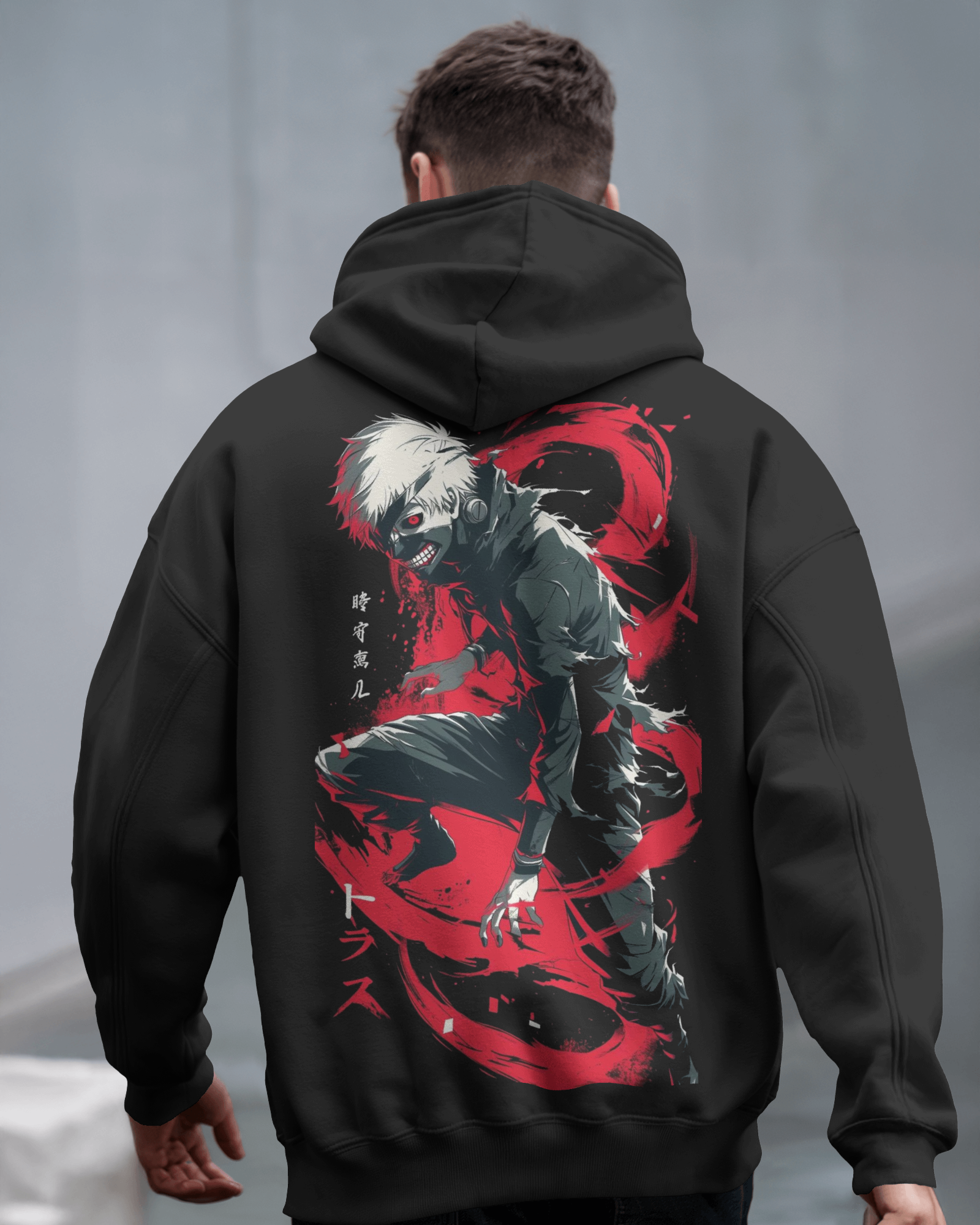 Dark Ghoul-Inspired Inner Beast Streetwear Hoodie